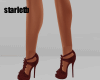 Burgundy Pump Heels
