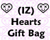 (IZ) Hearts Gift Bag