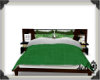 Green Fade Pose bed