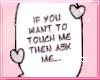 ℓ bubble touch me