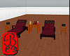 Dark Red Lounge