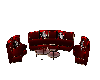 red elegance sofa