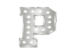 Marquee Letter "P"