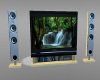 tv with waterfall / anim