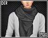 [MM]Gray Top+Scarf