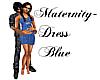 Maternitydress Blue