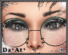 Round Glasses *turquois*