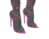 [LL] Pink Leopard Heels