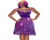 purple cross dress