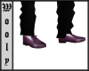 Dress shoes purple