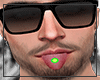 N. Tongue Piercing Green