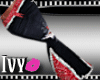 Bandana Flares Red {RLL}