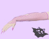 ☽ Fishnet Nails Pink