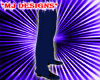 MJ*Blu Blk Stripe Smarts