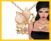 Butterfly Gold Necklaces