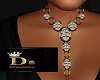 Blk Gld Diamond chain