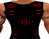 red pvc male tank tops