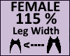 Leg Thigh Scaler 115%