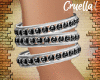 Silver Black Bracelet