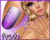 *NoA*Glitter Nail Purple