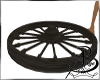 {AB} Rustic Wagon Wheel