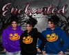 F Blue Halloween Hoody