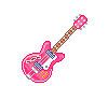 Pink Guitar - Animated