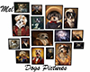 Dogs Picture Frames Wall