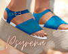 Blue Summer sandals