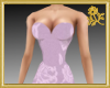 Goldi Lilac Flower Gown