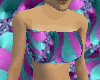 MrsJ AquaBluePurple Top