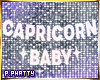 Capricorn Baby Neon Wall