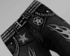 Harley Blk Biker Jeans