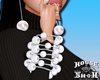 *HS R Pearl Cuff Bangles