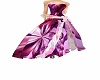 pinkpurple wedding dress