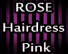 ROSE Hair Clip Pink
