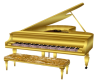 Golden Amethyst Piano