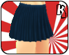 .Blue School Skirt