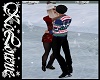 Ice Skating Kiss