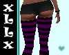 xLLx Purple/Black Short