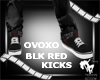 OVOXO Blk/Red Kicks