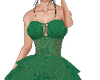green dress