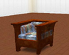 Burl Oak Chair
