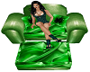 ~P~Green Cozy Cdl Chair