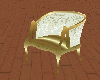 chair white & gold