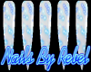 Blue Bubble XLC Nails