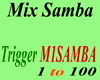Mix 1 Samba Brasil