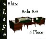 LF Shire 4-Pc Sofa Set