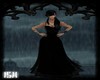Black Wedding Goth Dress