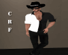 CRF* Black & White Shirt